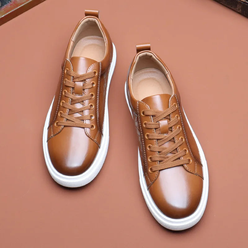 Herr Sneakers Low Top Klassisk Design 2