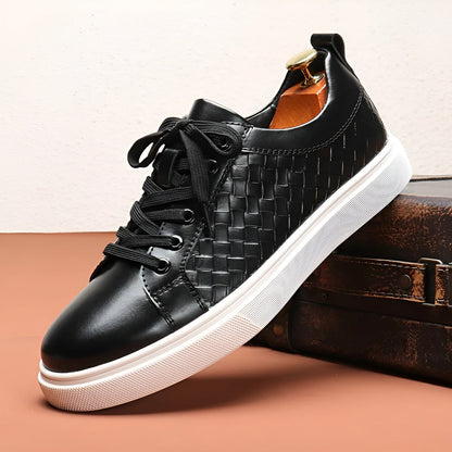Herr Sneakers Low Top Klassisk Design 5