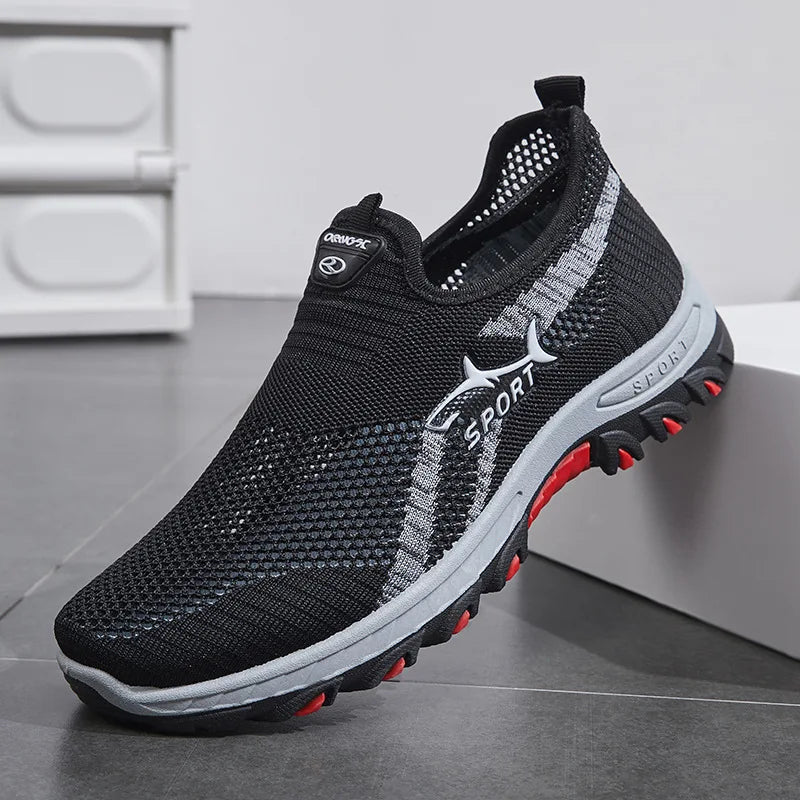 Herr Sneakers Mesh Lätta Casual Skor Syntetisk 1