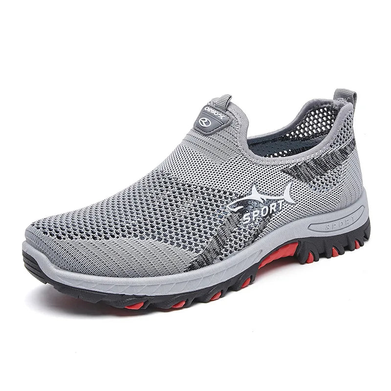 Herr Sneakers Mesh Lätta Casual Skor Syntetisk 4