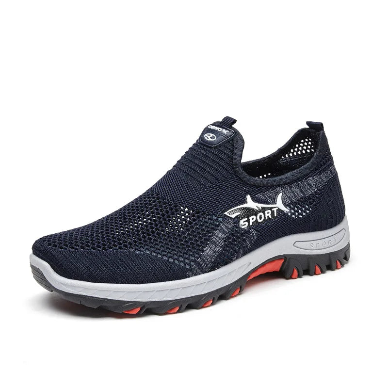 Herr Sneakers Mesh Lätta Casual Skor Syntetisk 7