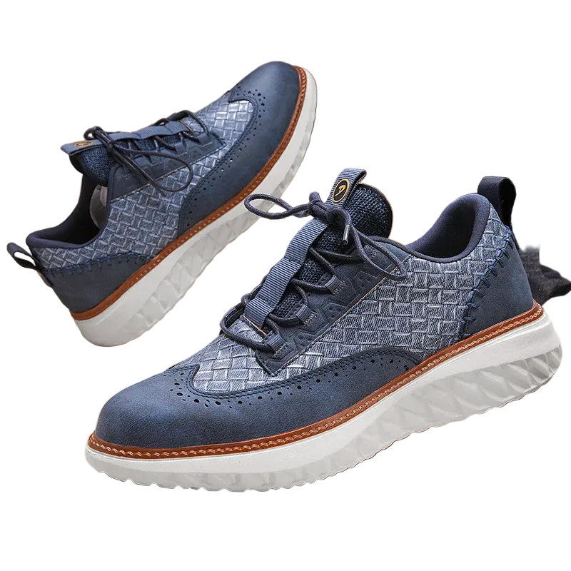 Herr Sneakers Oxford-Stil Sportiga Skor 0