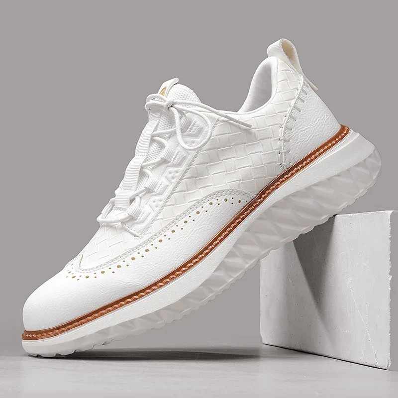 Herr Sneakers Oxford-Stil Sportiga Skor 5