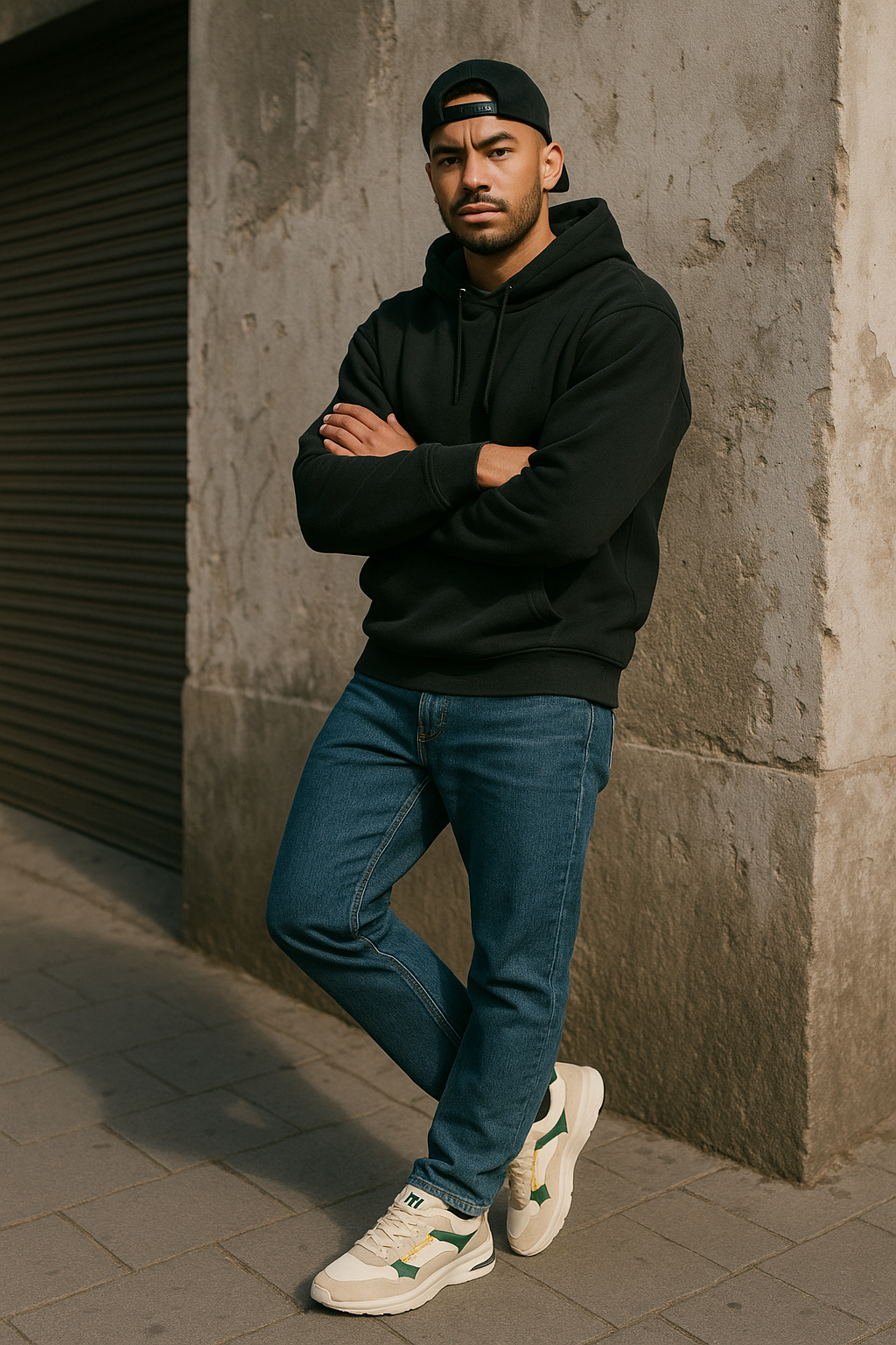 Herr Sneakers Smart Casual Suede Detaljer Med Gummisula 3