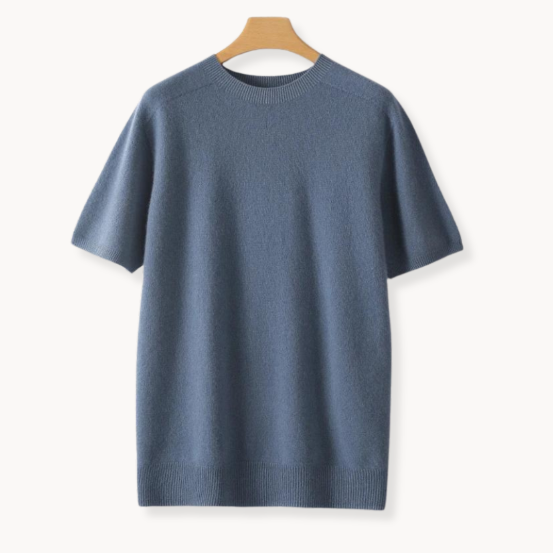 Herr T-shirt Minimalistisk Design Snygg och Mångsidig 1