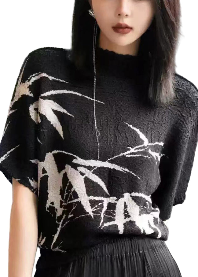 Herr T-shirt med tryck i lös passform 0