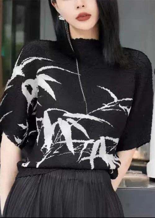 Herr T-shirt med tryck i lös passform 2