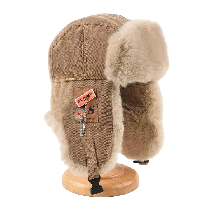 Herr Trapperhatt med Öronlappar 0