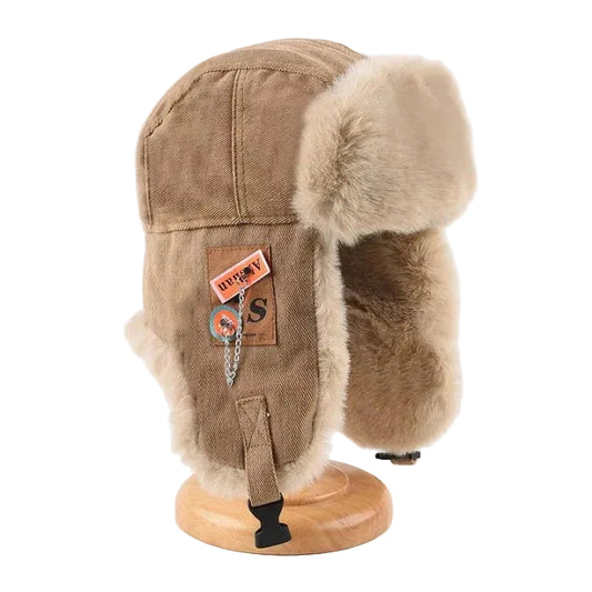 Herr Trapperhatt med Öronlappar 0