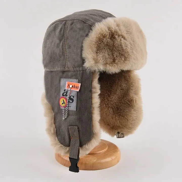 Herr Trapperhatt med Öronlappar 4