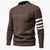 Herr Tröja Crewneck Med Ribbdetaljer Och Modern Siluett 9