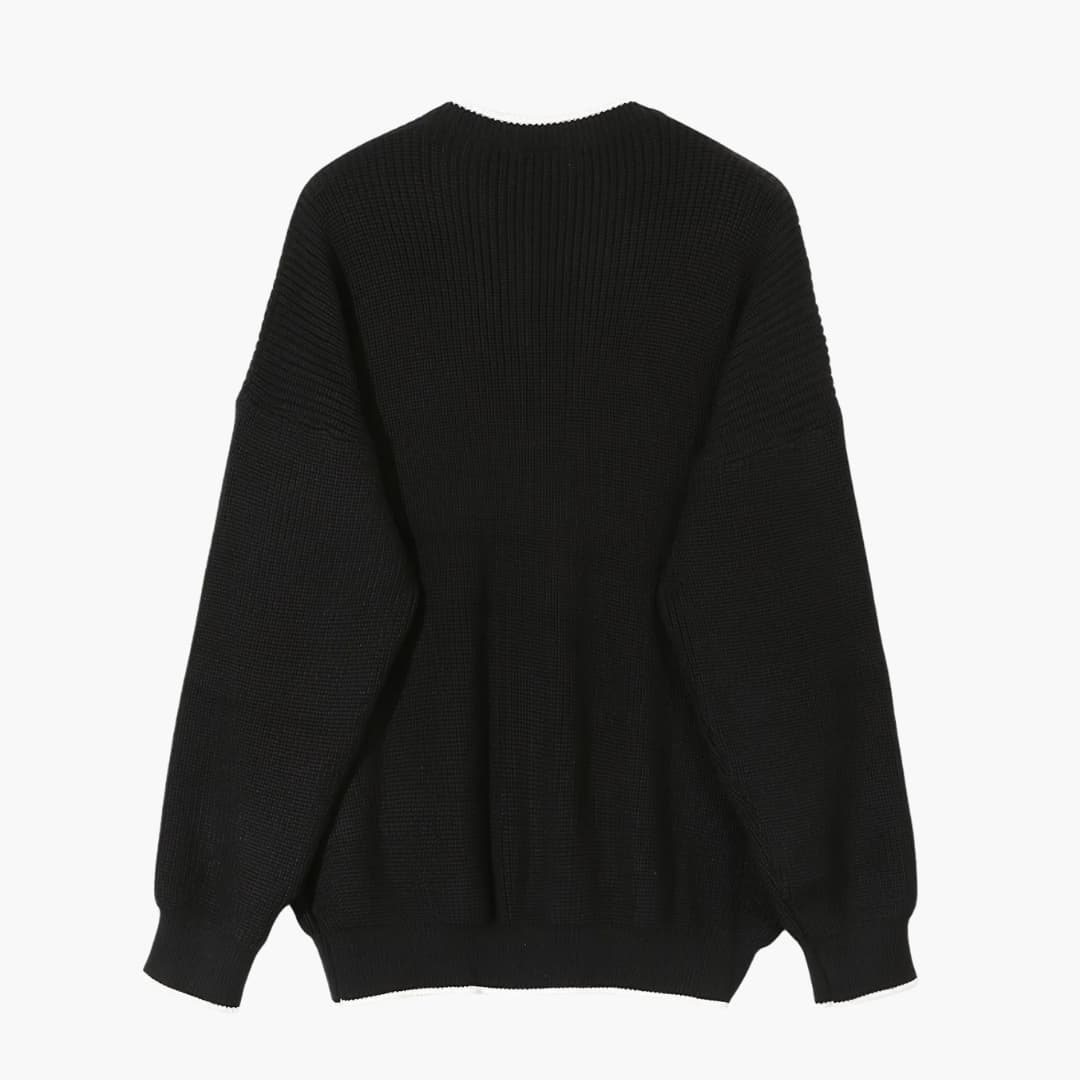 Herr Tröja Halvzip Modern Design med Långa Ärmar 8