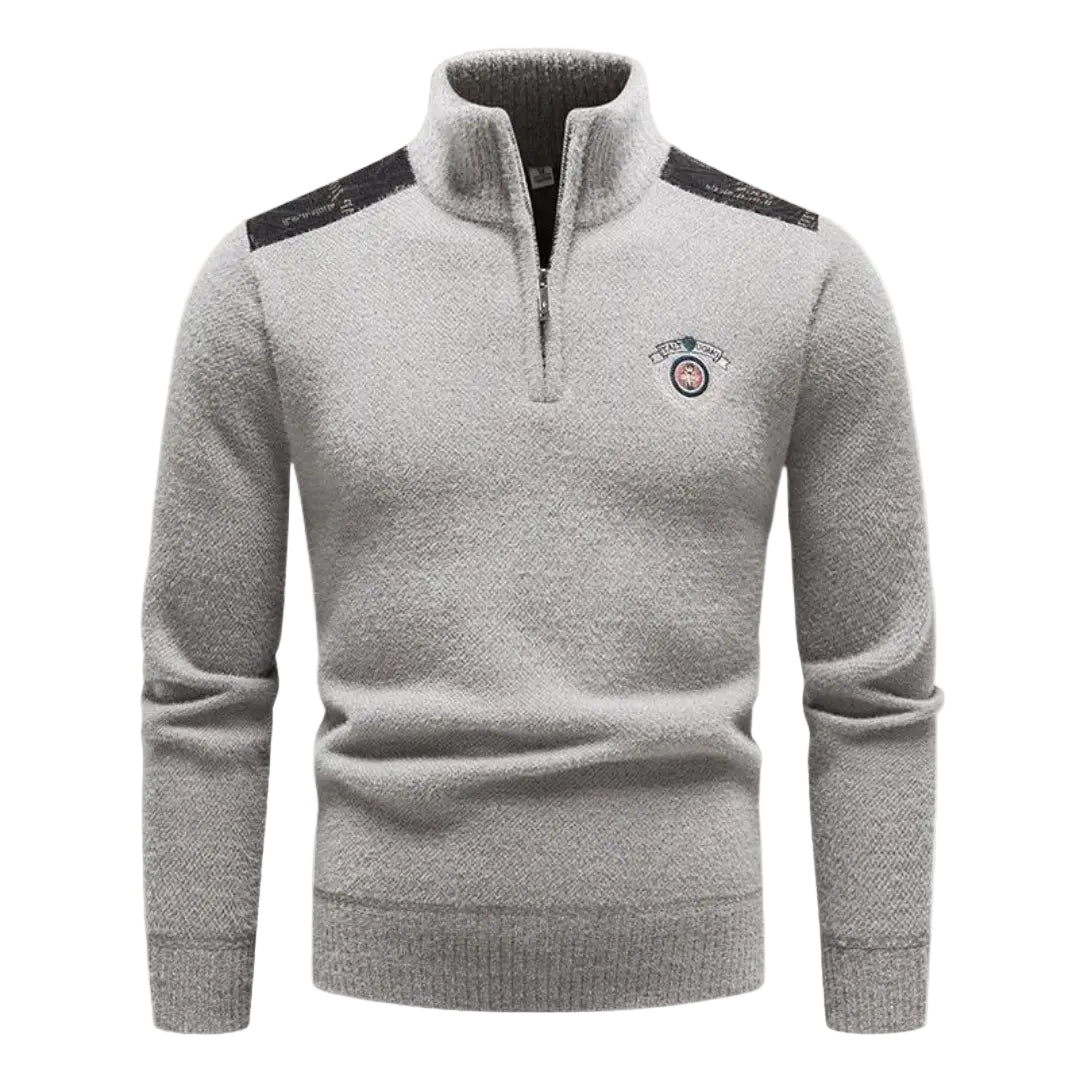 Herr Tröja Halvzip Vardagsstil Komfortabel Design 0