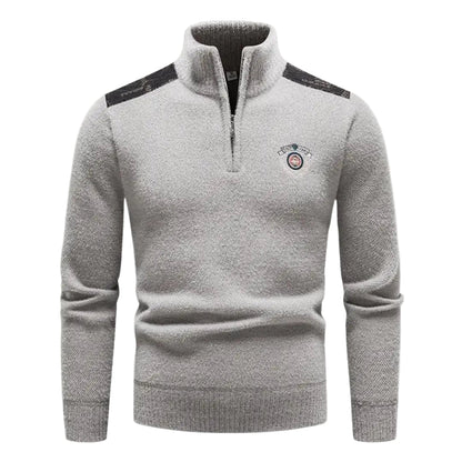 Herr Tröja Halvzip Vardagsstil Komfortabel Design 0