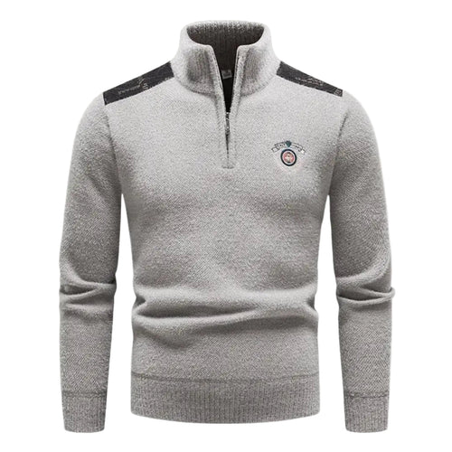 Herr Tröja Halvzip Vardagsstil Komfortabel Design 0