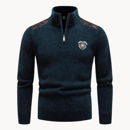 Herr Tröja Halvzip Vardagsstil Komfortabel Design 10