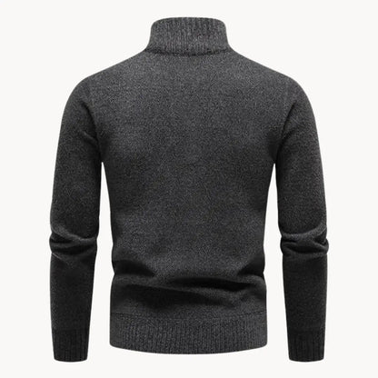 Herr Tröja Halvzip Vardagsstil Komfortabel Design 2