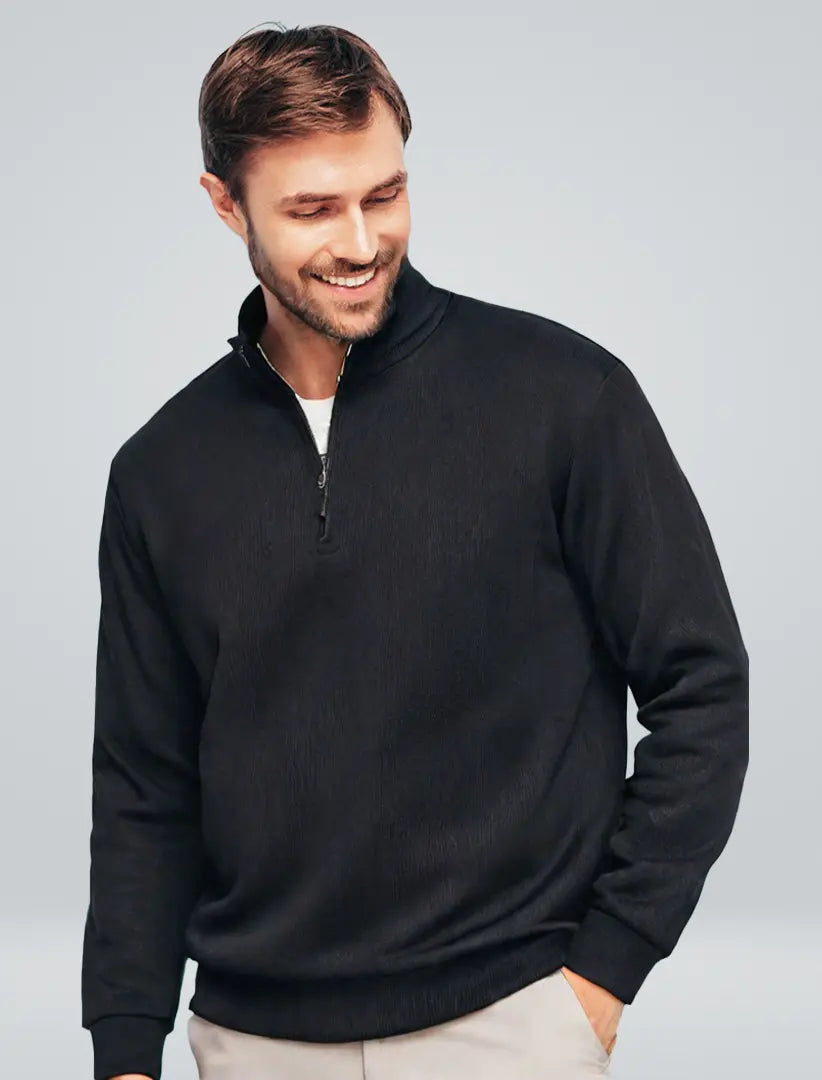 Herr Tröja Modern Stil Skräddarsydd Rund Hals 1