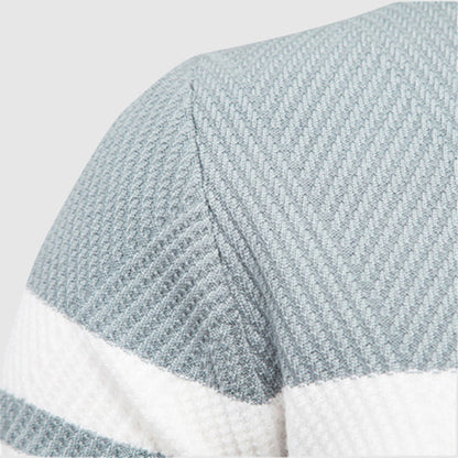 Herr Tröja Randdesign Modern Stil 7