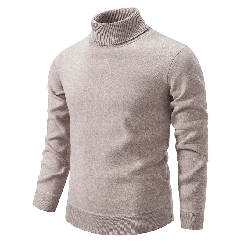 Herr Tröja i Ull med Polokrage – Klassisk och Bekväm Design 0