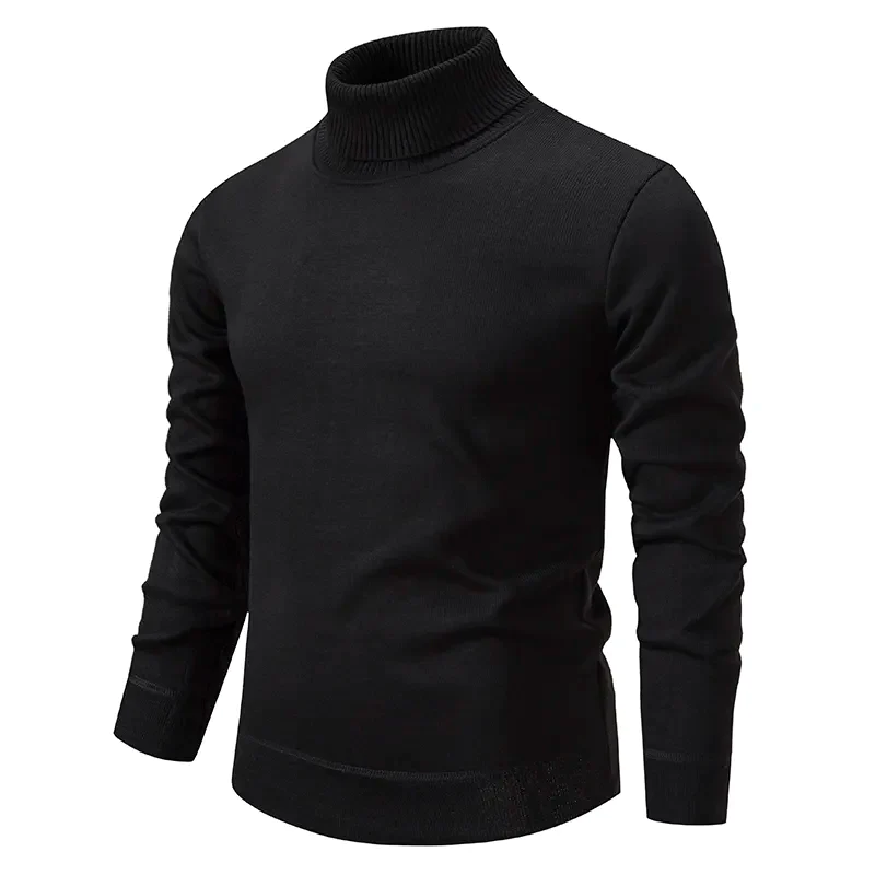 Herr Tröja i Ull med Polokrage – Klassisk och Bekväm Design 2
