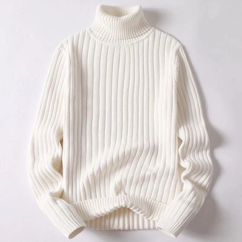 Herr Turtleneck Tröja Klassisk Stil 1