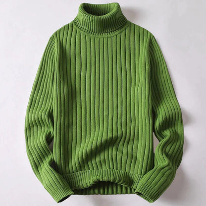Herr Turtleneck Tröja Klassisk Stil 2