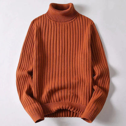 Herr Turtleneck Tröja Klassisk Stil 4