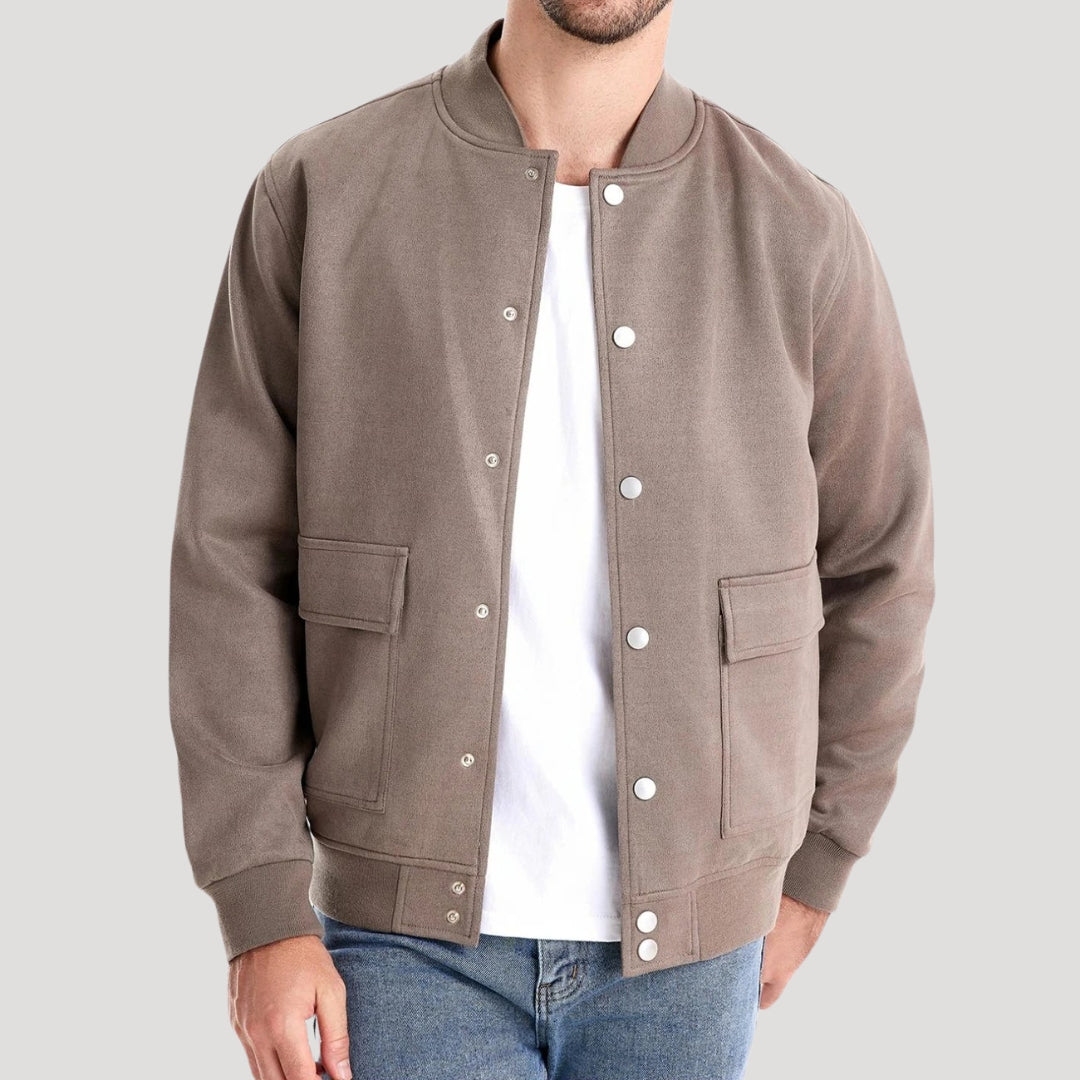 Herr Varsity Bomberjacka Sportig Stil 1