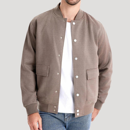 Herr Varsity Bomberjacka Sportig Stil 1