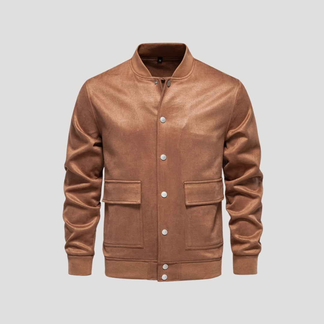 Herr Varsity Bomberjacka Sportig Stil 4