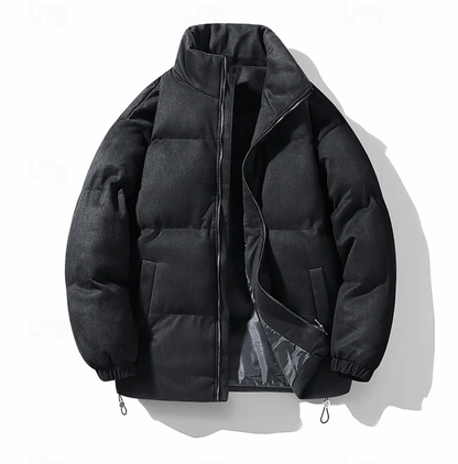 Herr Vinterjacka Quiltad Modern Stil 3