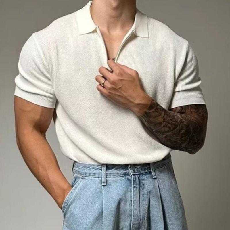 Herr Zip-up Muskeltröja Modern Design 2