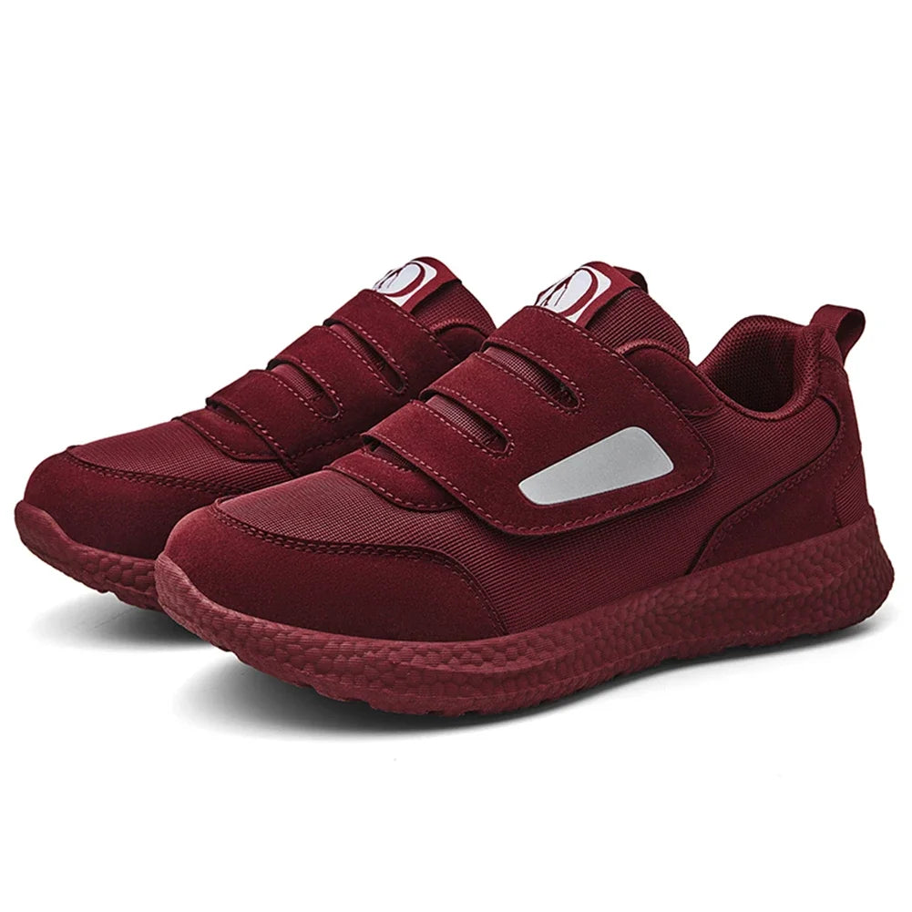 Herr och Dam Slip-On Skor för Diabetiker, Ortopediska Sneakers med Justerbar Stängning 0