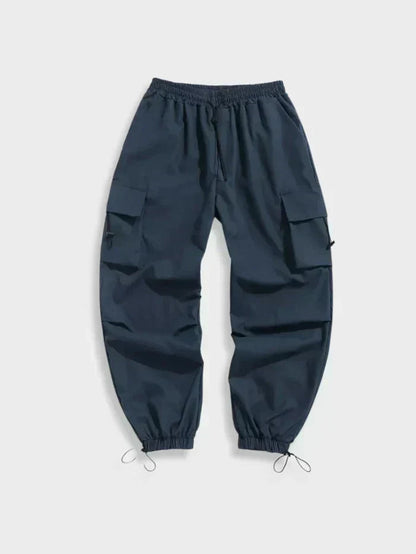 Herrar Cargo Byxor Stilren med Flera Fickor 2