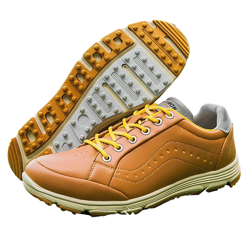 Herrar Golfskor med Integrerade Spikar och Lätt Konstruktion 0