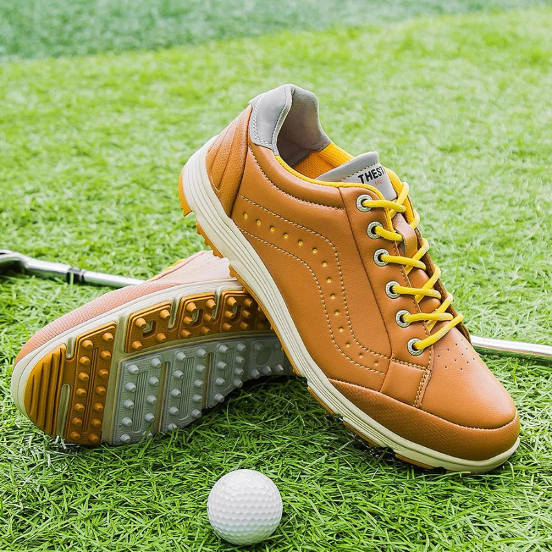 Herrar Golfskor med Integrerade Spikar och Lätt Konstruktion 1