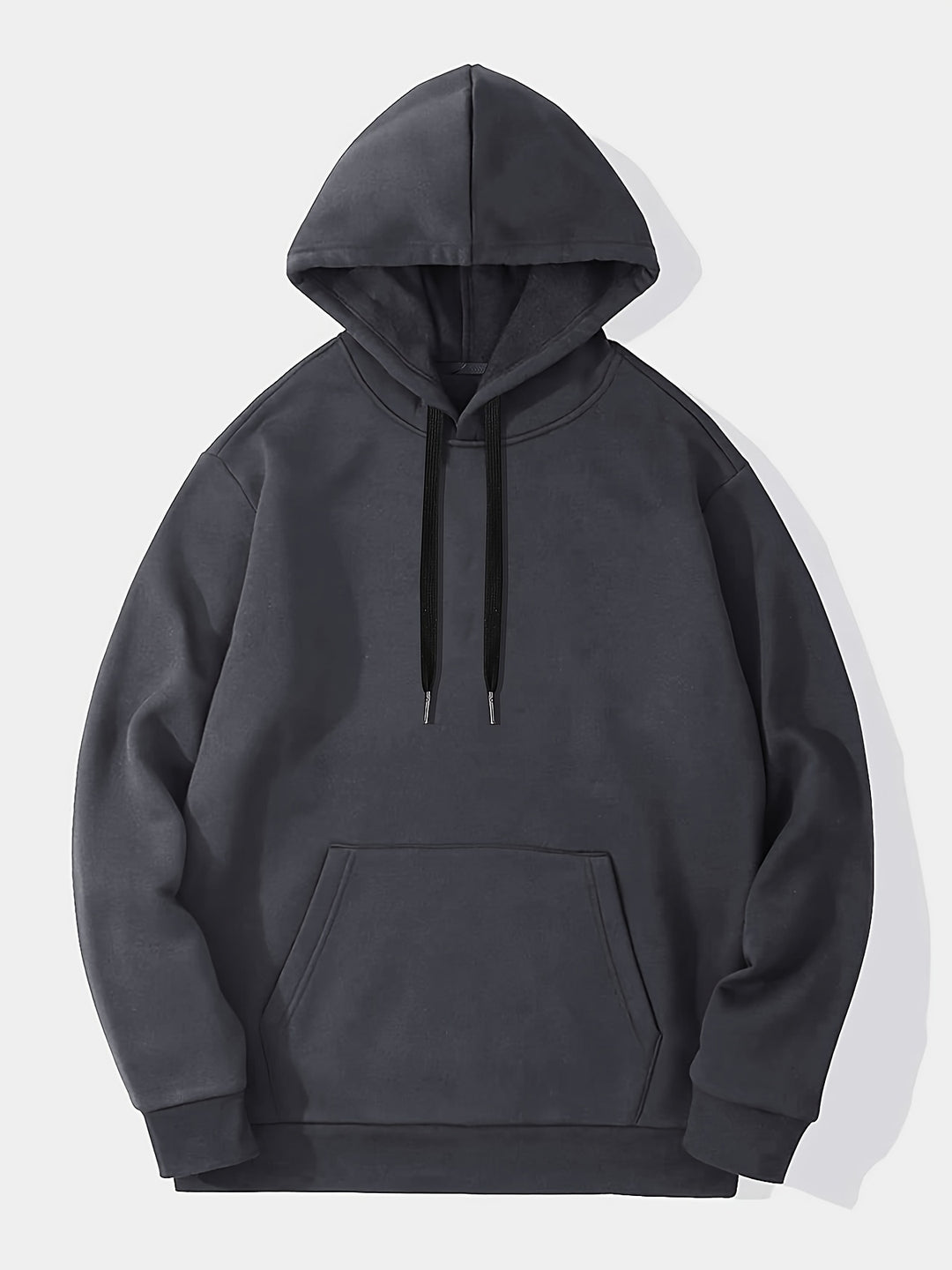 Herrar Hoodie med Minimalistisk Design 2