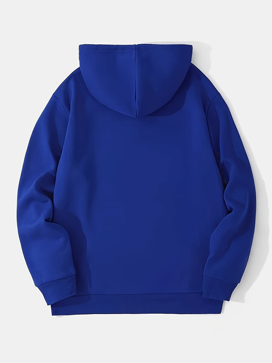 Herrar Hoodie med Minimalistisk Design 5