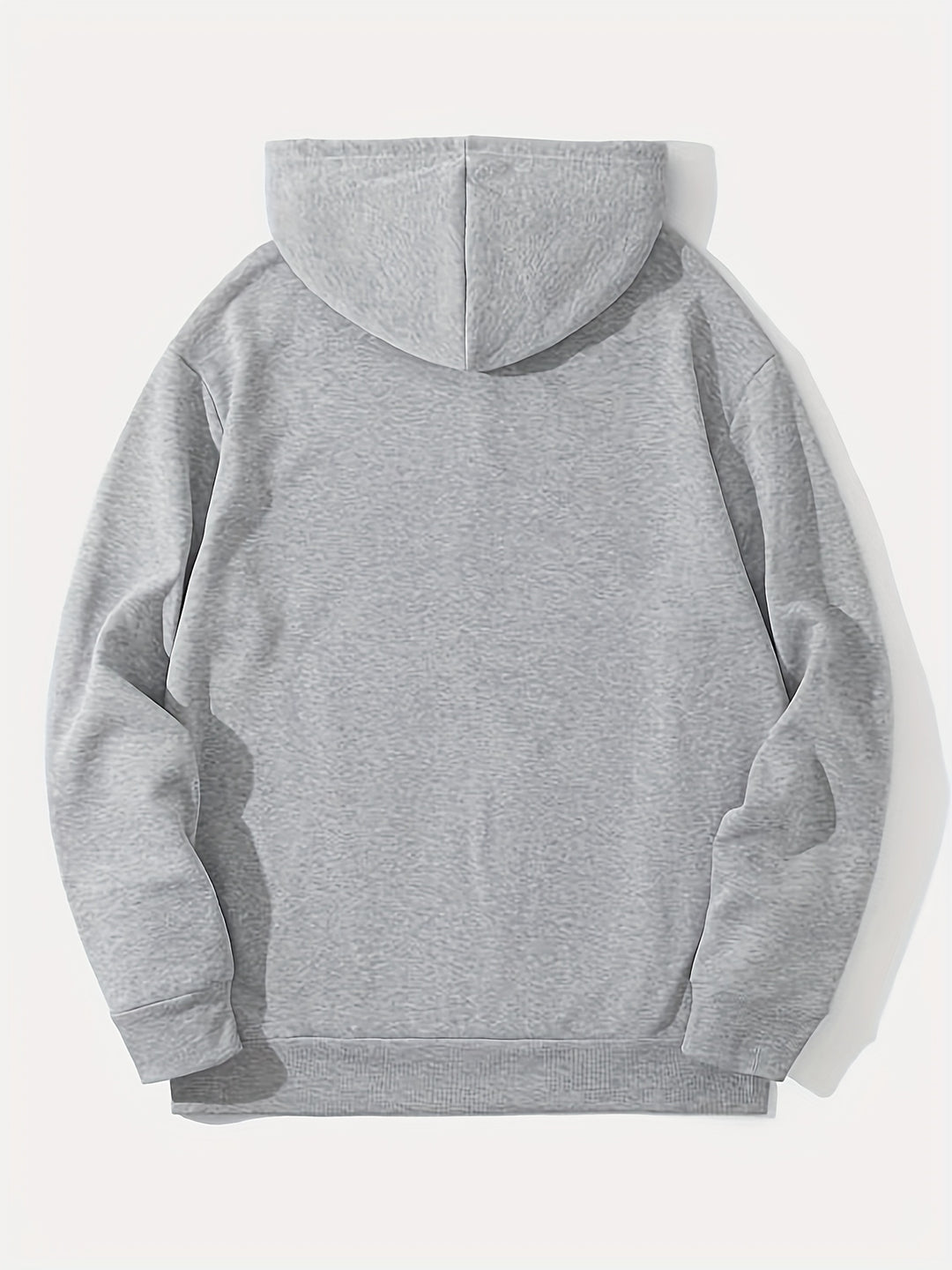 Herrar Hoodie med Minimalistisk Design 6