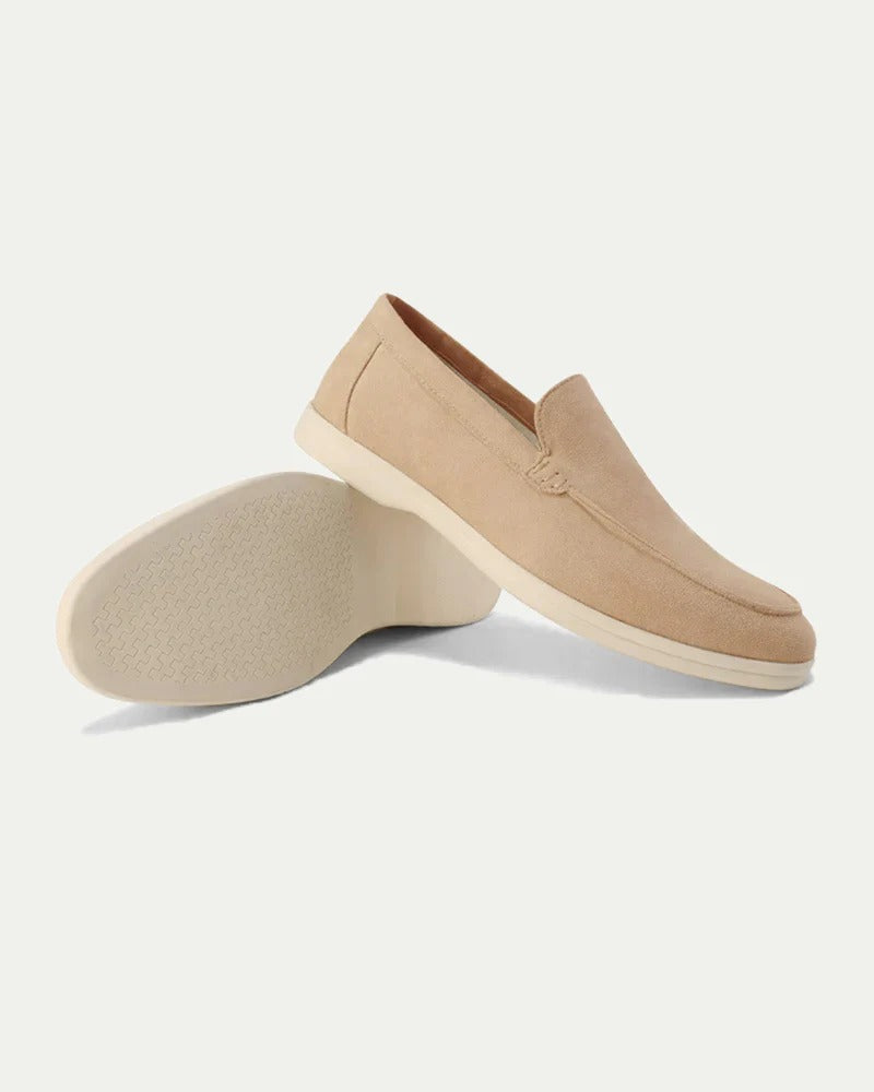 Herrar Loafers Bekväm Suede Slip-On 3