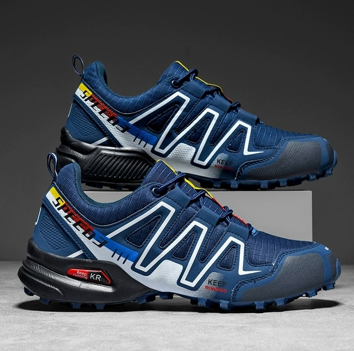 Herrar Vandringsskor Robust Vattentålig Material för Utomhusaktiviteter 5