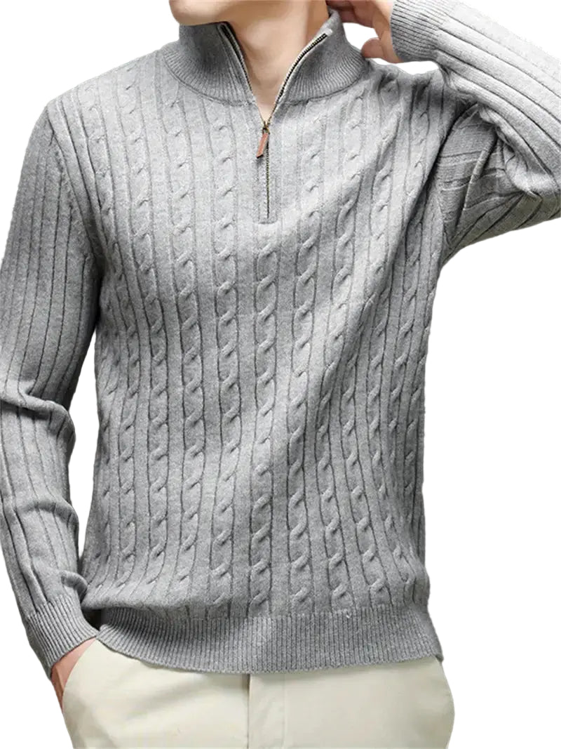 Herrar Zip-tröja Sportig Design för Avslappnad Stil 0