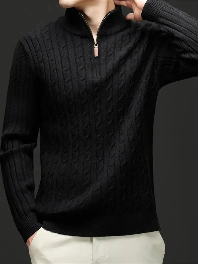 Herrar Zip-tröja Sportig Design för Avslappnad Stil 6