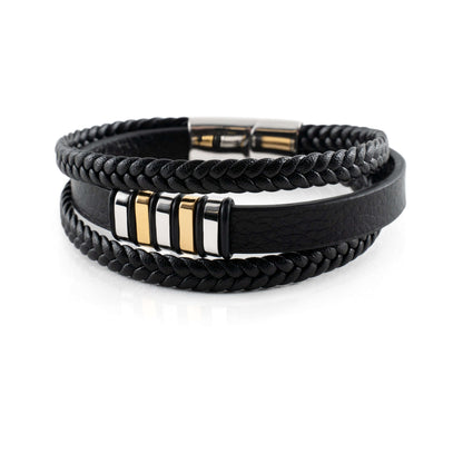 Herrarmband i läder – tidlöst och snyggt accessoar 1
