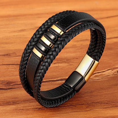 Herrarmband i läder – tidlöst och snyggt accessoar 3