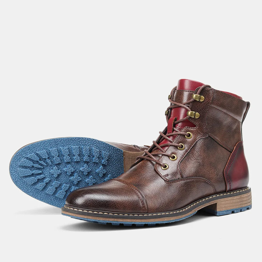 Herrarnas Cap Toe Stövlar 3