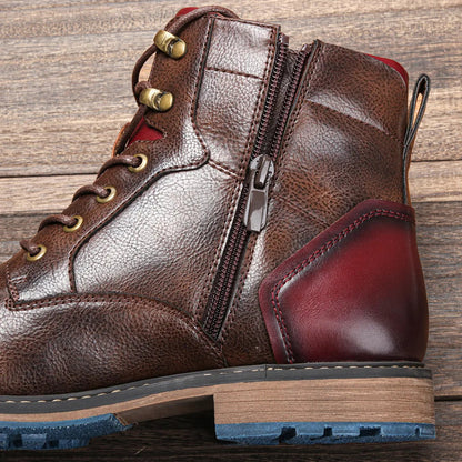 Herrarnas Cap Toe Stövlar 8