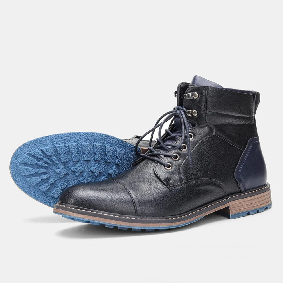 Herrarnas Cap Toe Stövlar 9