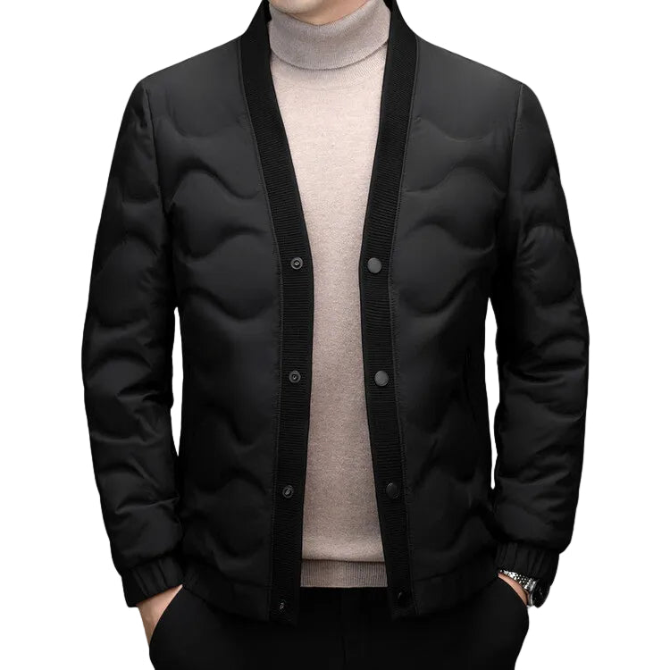 Herrarnas Dunjacka Minimalistisk Design för Vinterbruk 0